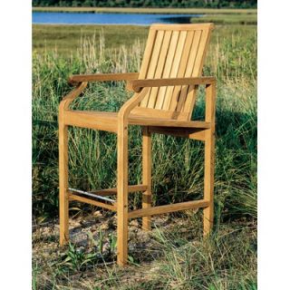 Kingsley Bate Nantucket 28 Teak Outdoor Bar Chair