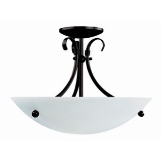 DVI Georgian 3 Light Semi Flush Mount   DVP3213MO / DVP3213SN