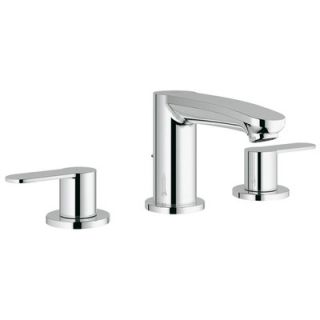 Grohe Eurostyle Widespread Bathroom Sink Faucet with Double Lever
