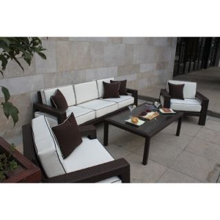 Bellini Clima 4 Piece Deep Seating Group with Cushions   9V.W45.104