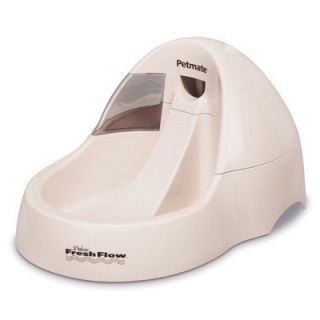 Petmate Deluxe Fresh Flow Cat Fountain in White   108 Oz.
