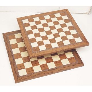 CHH Chess Board in Brown & White   111   X