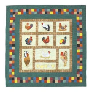Patch Magic Rooster Shower Curtain