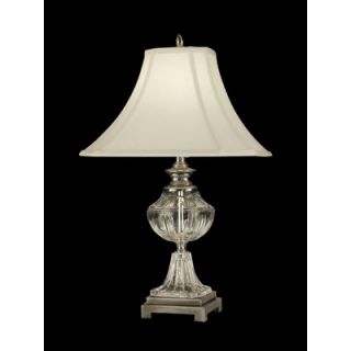 Dale Tiffany 24.5 One Light Crystal Table Lamp in Antique Pewter