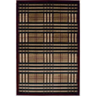 Shaw Rugs Accents Union Square Gold Rug   3X8 06700