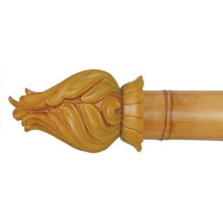 Menagerie Bamboo Travitore Finial   WF116 BB