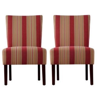 Dunley Fabric Slipper Chair (Set of 2)