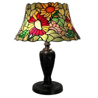 Warehouse of Tiffany Sunflower Surprise Bronze Table Lamp   MB110