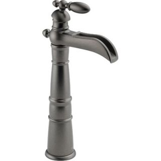 Delta Victorian Single Hole Bathroom Faucet with Single Handle