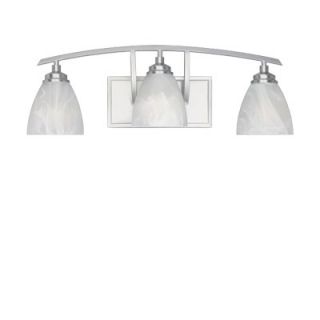 Designers Fountain Tackwood Vanity Light in Satin Platinum   82903