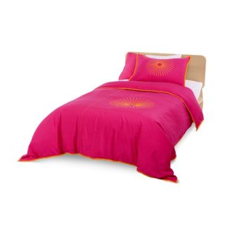 Starburst Bedding Collection in Pink and Orange