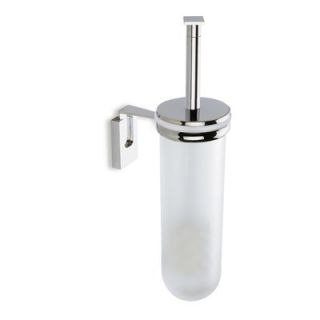 Stilhaus by Nameeks Quid Wall Mounted Cylinder Toilet Brush Holder in