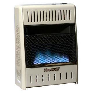 10000 BTU Dual Fuel Blue Flame Wall Heater