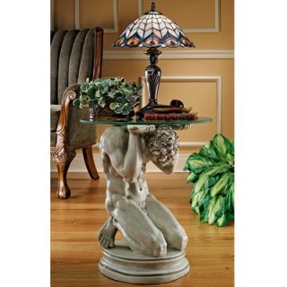 Design Toscano Neoclassical Male Occasional End Table
