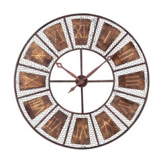 Sterling Industries Wooden Outdoor Wall Clock   128 1011