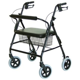Lumex Walkabout Imperial Four Wheel Rollator   Bariatric
