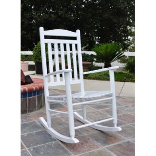 Shine Company Inc. Belfort Indoor / Outdoor Rocking Chair   4691WT