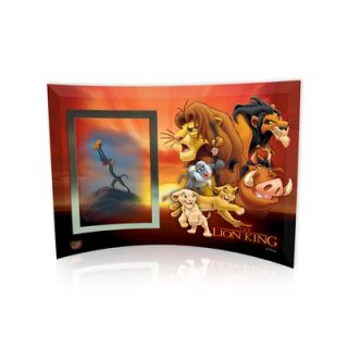 Trend Setters Lion King (Group Collage) Curved Glass Print with Photo