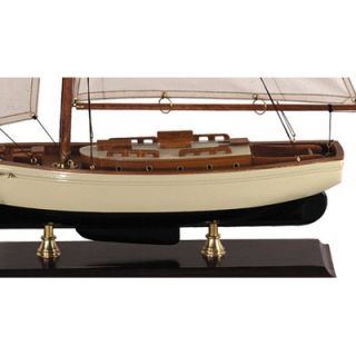 Authentic Models Small 1930s Classic Yacht
