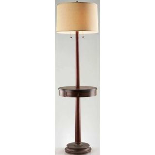 Lite Source Floor Lamp in Dark Walnut   LS 81347