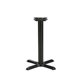Black Steel Table Base with Round or Square Table Top