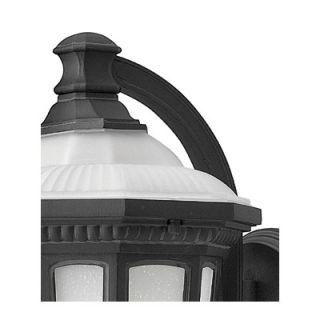 Hinkley Lighting Park Ridge Outdoor Wall Lantern in Museum Black with