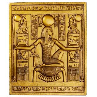 Design Toscano Egyptian Temple Stele Tutankhamen Plaque   WU68075