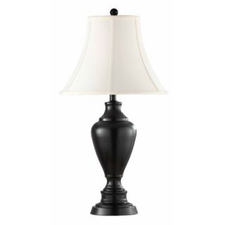 Cal Lighting Two Piece Table Lamp Set with KD Shade in Dark Bronze