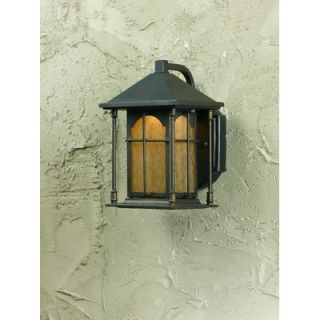 Triarch Lighting One Light Outdoor Small Wall Lantern in Oil Rubbed