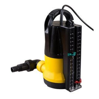 Swim Time Auto Brute Force In Ground Cover Pump in Yellow and Black