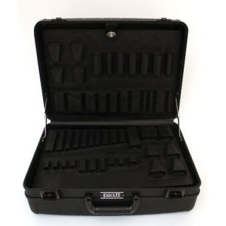 Platt Deluxe Polypropylene Tool Case in Black 15.5 x 18.25 x 7.25