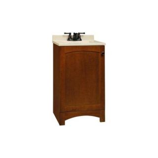 Melborn 18.5 Bathroom Vanity with Solid Surface Technology Top