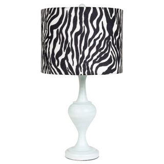 Jubilee Collection Curvature Large Table Lamp in Blue