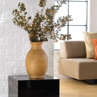 Stoneware Natural Round Floor Vase