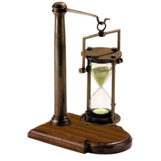 Authentic Models 30 Minute Hourglass on Stand in Bronze