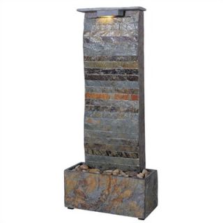 Kenroy Home Curvature Slate Tabletop/Wall Fountain