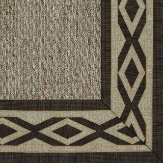  Blends Spring Twine Green Meadow Labyrinth Bordered Rug   605 155