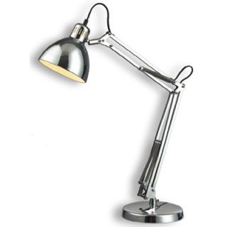 Dimond Lighting Ingelside One Light Desk Lamp in Chrome