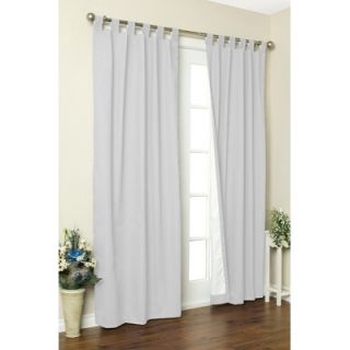  Solid Insulated Color Tab Top Curtain Pairs   70292 153 001