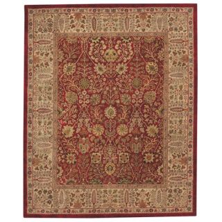 Forest Park Persian Cedars Red Rug