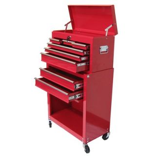 Excel Chest and Roller Cabinet Set   TB220 X A + B Red