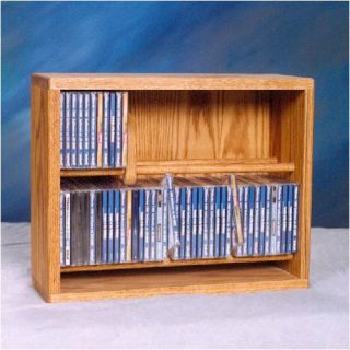 Wood Shed 800 Series 440 CD Dowel Multimedia Storage Rack