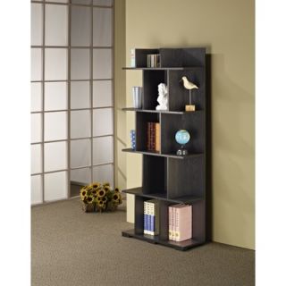Hokku Designs Zev Bookcase/Display Stand in Matte Black