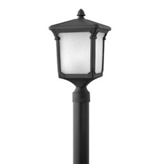 Hinkley Lighting Stratford Outdoor Post Lantern in Museum Black with