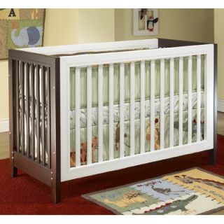 Sorelle City Lights Commuter Convertible Crib Set in Two Tone White