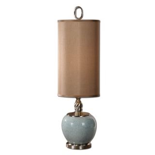 Uttermost Lilia One Light Buffet Lamp in Crackled Light Blue   29279