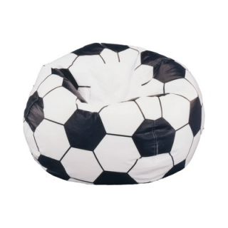 Elite Products Child Vinyl Collection Soccerball Bean Bag