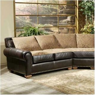 Omnia Furniture Vallarta Dreams Leather Sectional   VAL   SEC