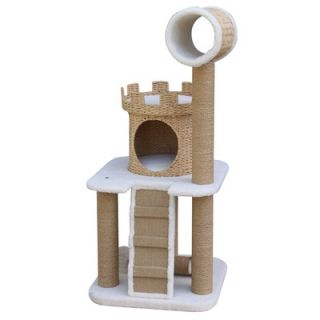 Pet Pal 56 Castle Cat Condo with Ladder and Tunnel