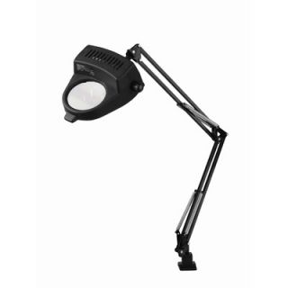 Lite Source Magnify Lite Magnifier Lamp with Clamp in Black